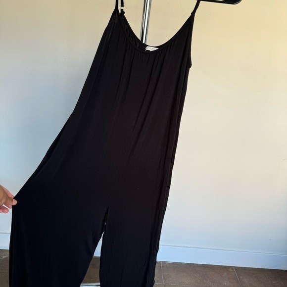 Black Z Supply Flared Jumpsuit - Picture 4 of 7